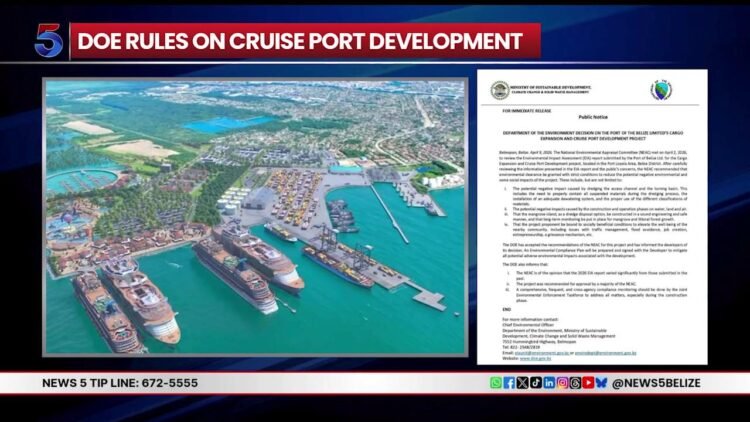 PM Briceño Hails Port Expansion as Economic Milestone