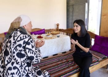 4 months later: Saida Mirziyoyeva visited the newly built polyclinic in the remote village of Urgut