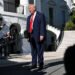 Trump said the blockade of Iranian ports would remain in place despite the opening of the Strait of Hormuz