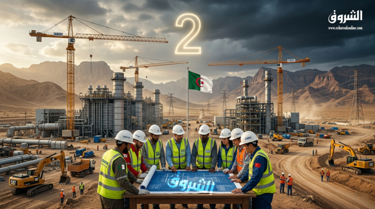 With a capacity of 1,406,017 megawatts…launching the project for the second largest power generation station in Algeria