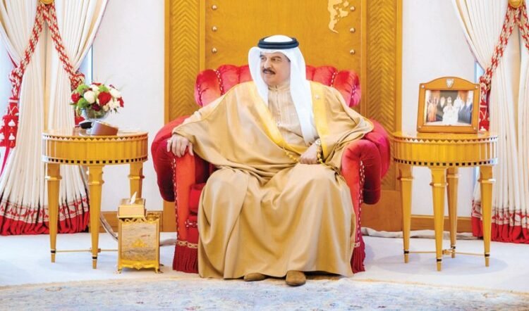 With you, Your Majesty the King. The people of Bahrain are terrified in defense of the homeland and in condemnation of the traitors