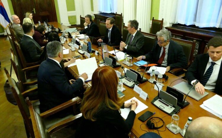 Representatives of the Association of Judge’s Assistants today at a meeting with the rapporteurs of the Venice Commission – Society