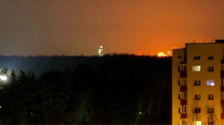Drones again attack the Lenoblast of the Russian Federation