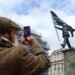 Banksy’s Walking Man in London becomes tourist hotspot – Society & Culture