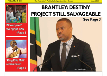 Front Page, 1st May, 2026