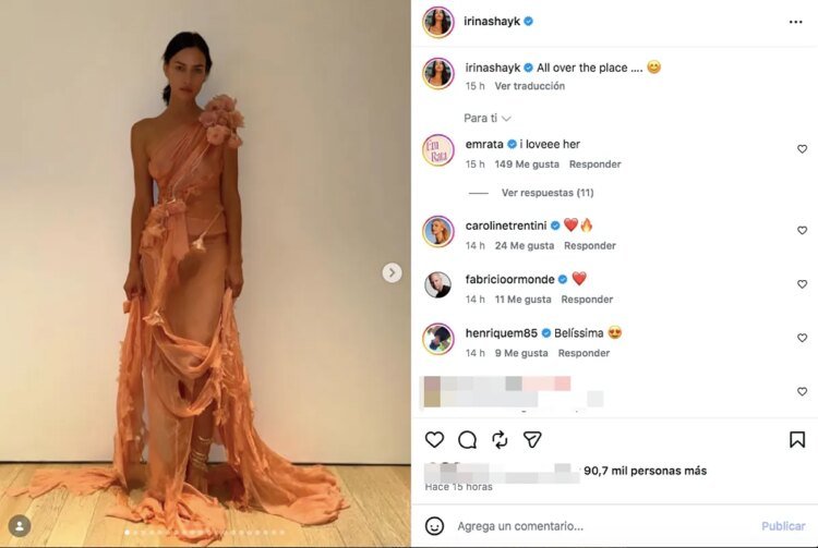 Bianca Censori’s scandalous micro top, Irina Shayk’s risky transparent dress and María Pedraza’s amazing bikini, among the best photos of celebrity week