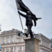 Banksy provokes London with a new statue in Waterloo Square