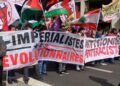 The Sahrawi community in France renews its support for the national cause in the May Day marches