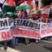 The Sahrawi community in France renews its support for the national cause in the May Day marches