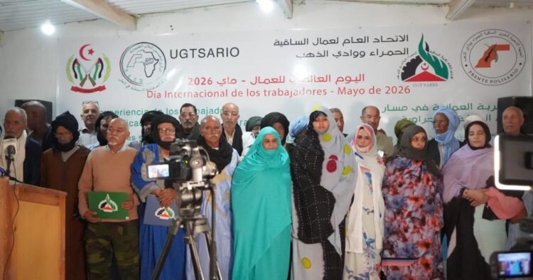 Sahrawi workers renew their determination to continue the struggle