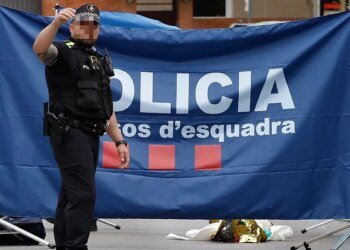 The man accused of stabbing a woman to death in Esplugues was already arrested in 2022 in Burgos for altercations