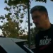 The images of former Rayo Piti player scratching the car of the president of Atlético Pinto