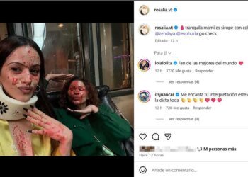 The great elasticity of Hiba Abouk, Paula Echevarría’s great bikini and Rosalía’s viral insult to Zendaya, among the images from Tuesday