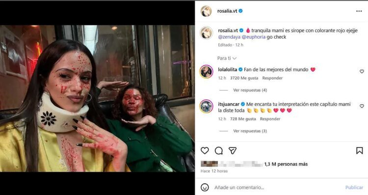 The great elasticity of Hiba Abouk, Paula Echevarría’s great bikini and Rosalía’s viral insult to Zendaya, among the images from Tuesday