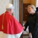 Pope Leo XIV meets President Tómasdóttir of Iceland