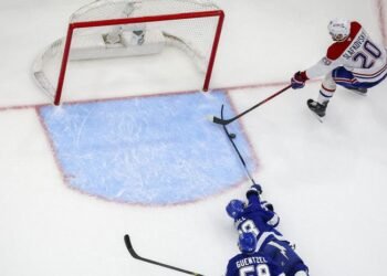 Slafkovský’s goal was ruined by a man who knocked him to the ice with one blow. It didn’t stop Montreal – NHL – Hockey