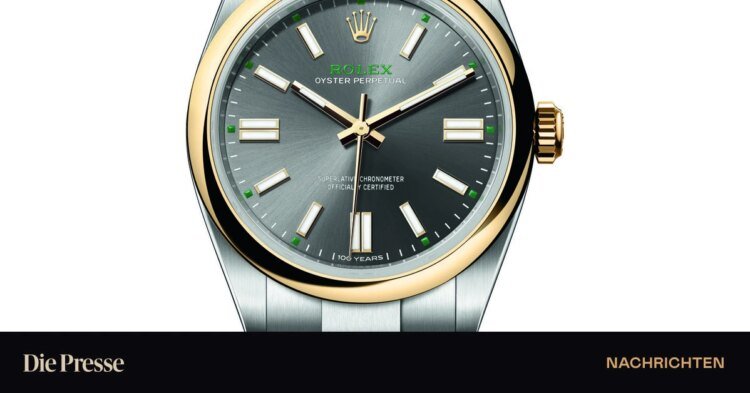 The “Oyster” from Rolex celebrates its 100th anniversary – DiePresse.com