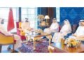Gulf News | During his reception of His Highness, the Chairman and Vice-Chairmen of the Board of Directors of the Bahrain Chamber, Nasser bin Hamad: The private sector is a major partner in the path of comprehensive development