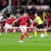 Wood’s penalty gives Nottingham Forest a 1-0 win over Aston Villa in Europa League semifinal 1st leg