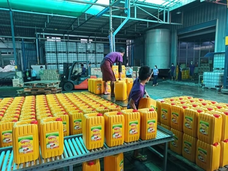 Yangon palm oil wholesale reference price shows uptick