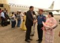 Indian Navy Goodwill delegation arrives in Yangon
