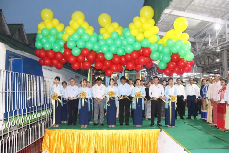 MR launches DEMU express trains on Yangon-Mandalay railway