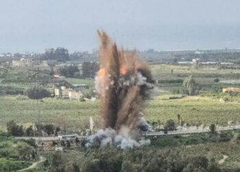 The Israeli army launches raids on Hezbollah targets