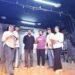 Moonrise and the madmen of the afternoon on the stage of the carousel