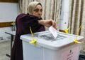 Palestinians cast their votes in the first municipal elections since the Gaza War