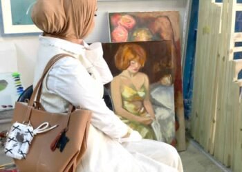 Nour Qutaiba to Al-Zaman: I tend towards realistic drawing