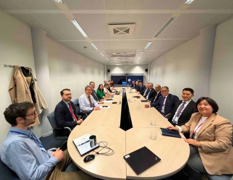 The Ambassador of Turkmenistan took part in the discussion of the implementation of the decisions of the EU-Central Asia summit