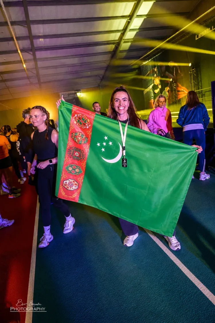 Elena Grigoryants represented Turkmenistan for the third time at the annual Ultimate Global BODYCOMBAT United Event in The Hague