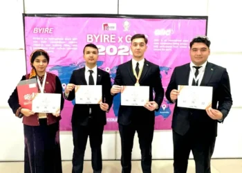 University teams from Turkmenistan won silver at the World Innovation Competition