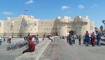 Qaitbay Citadel is preparing for a new summer tourist season… Changing the closing times to 8 pm… 3 sound and light shows daily… Rare fish in the Aquarium Museum are “interesting”… Boat cruises and the most unique stagecoach rides… Photos