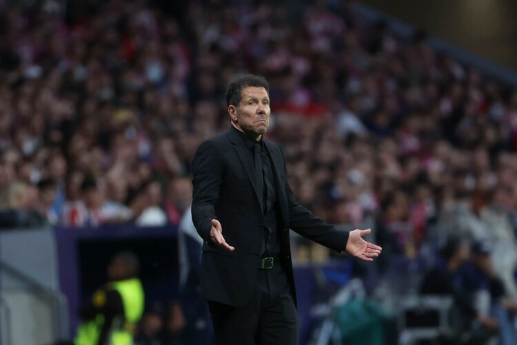 Diego Simeone: “In a Champions League semi-final a penalty has to be clear to give it”