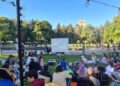 The open-air cinema gathered the youngest Dobojlije
