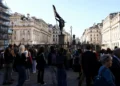 Banksy confirmed the authorship of the new sculpture that has appeared in the center of London