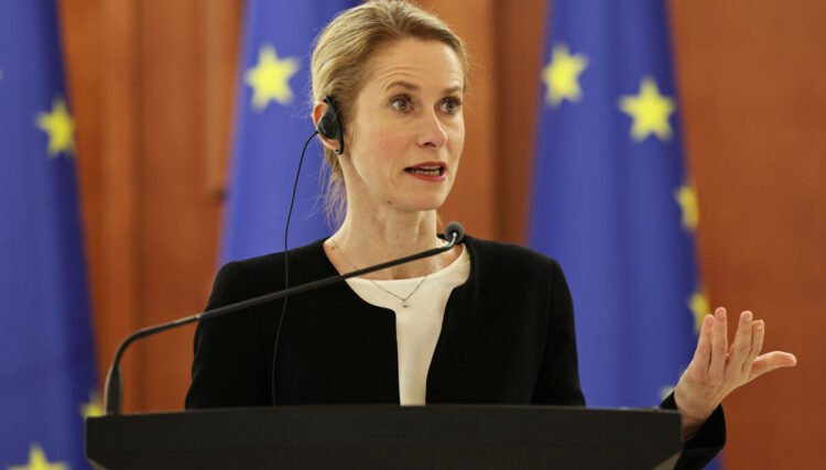Kallas: EU leaders are pushing for a new sanctions package against Russia