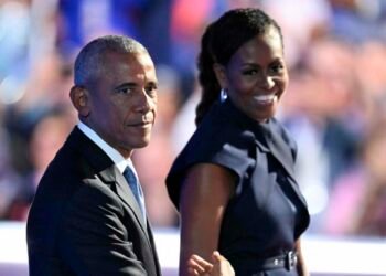 Trump removes video of Obama couple as monkeys after criticism