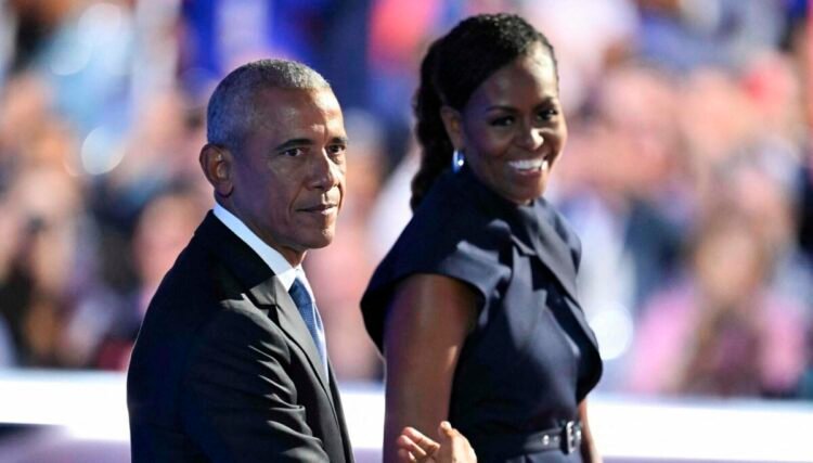 Trump removes video of Obama couple as monkeys after criticism