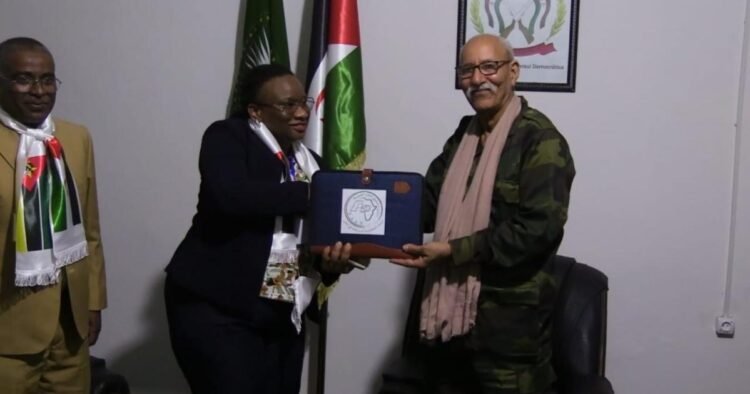 President Brahim Ghali receives foreign delegations participating in celebrations marking 50th anniversary of proclamation of Sahrawi Republic