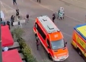 Car drives into a crowd in Leipzig – at least one dead