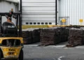 A 38-year-old farmer died under a forklift