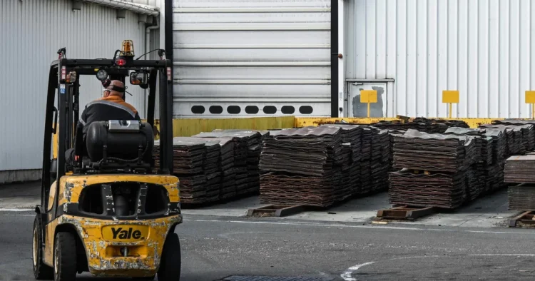 A 38-year-old farmer died under a forklift