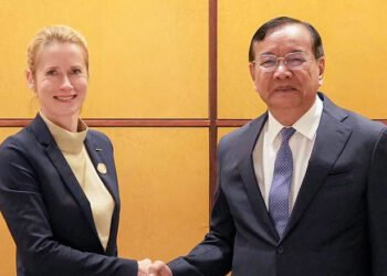 DPM Prak Sokhonn meets EU High Representative for Foreign Affairs and Security Policy