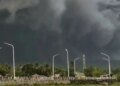 Volcano erupted, houses burned: Ash rain warning issued