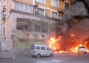 Six die in fire in foot massage parlour in central China