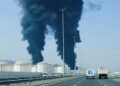 UAE’s Fujairah says fire breaks out at petroleum complex after Iranian drone attack