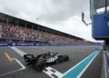 Motorsport: Motor racing-From paddock to pitch, Miami stadium races to prepare for World Cup after F1