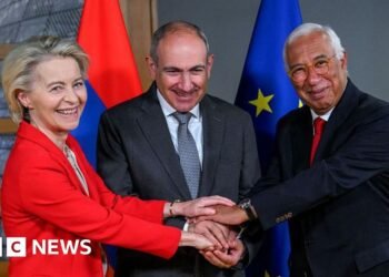 European leaders converge on Armenia as Russia looks onTwo European summits are being held in a country long considered Russia's closest ally in the region.14 hrs agoEurope